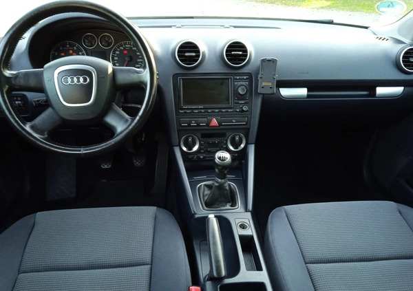 Audi A3 cena 19800 przebieg: 205000, rok produkcji 2005 z Stopnica małe 436